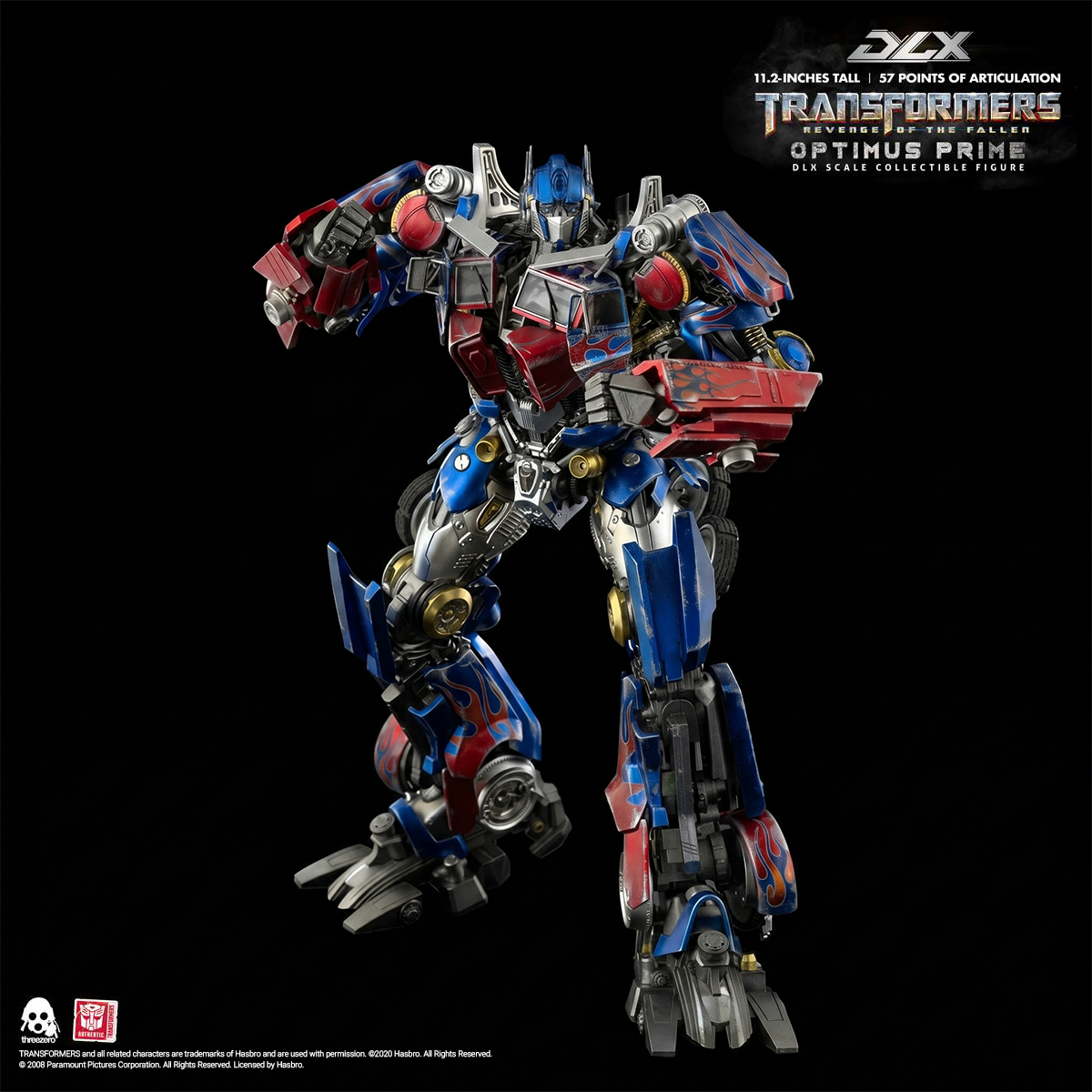 Transformers: Revenge of the Fallen – Optimus Prime DLX Scale Collectible Figure by Threezero