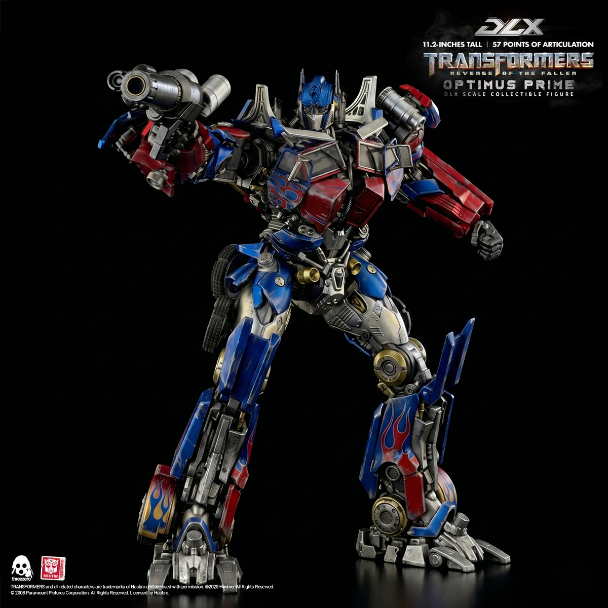Transformers: Revenge of the Fallen – Optimus Prime DLX Scale Collectible Figure by Threezero