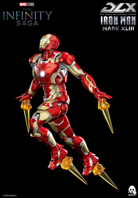 Avengers Infinity Saga Iron Man MK XLIII Figure Threezero