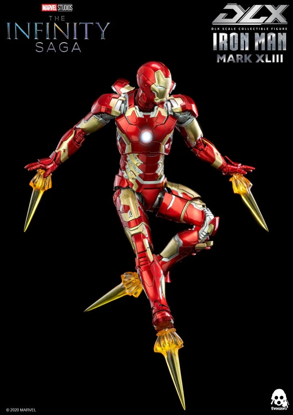 Avengers Infinity Saga Iron Man MK XLIII Figure Threezero