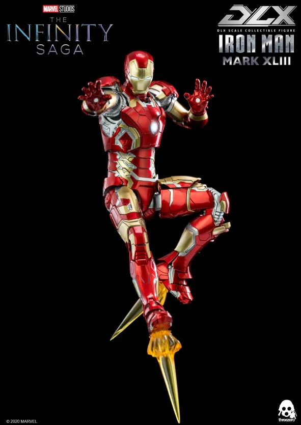 Avengers Infinity Saga Iron Man MK XLIII Figure Threezero