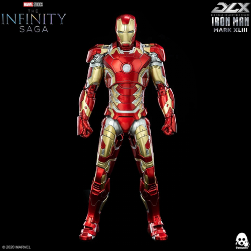Avengers: Infinity Saga – Iron Man Mark XLIII DLX Figure by Threezero