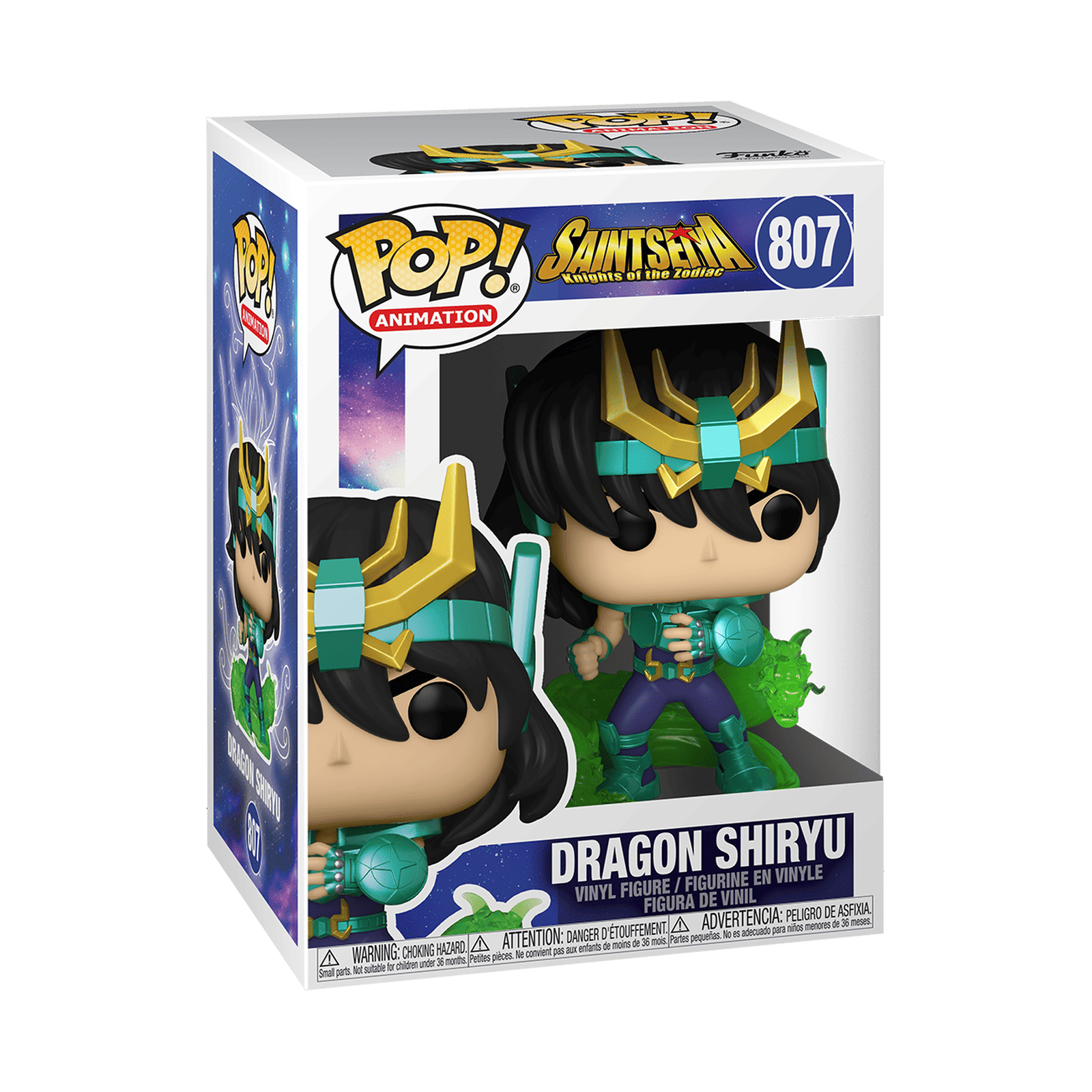 FUNKO POP! ANIMATION: SAINT SEIYA - DRAGON SHIRYU FIGURA #807