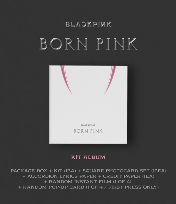 BLACKPINK – BORN PINK KiT Album (Premium Edition)
