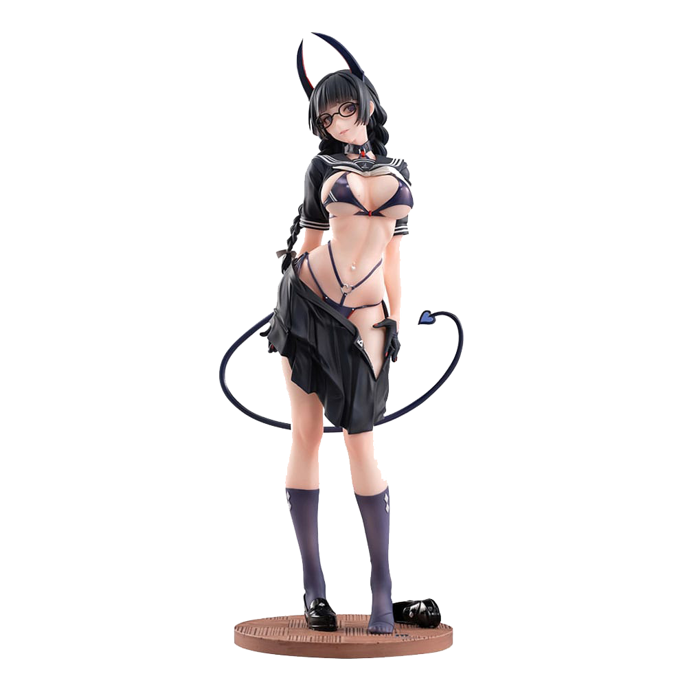 Original Character Statue 1/6 SUCCUBUS CLASS President Illustration by Ban! 30cm