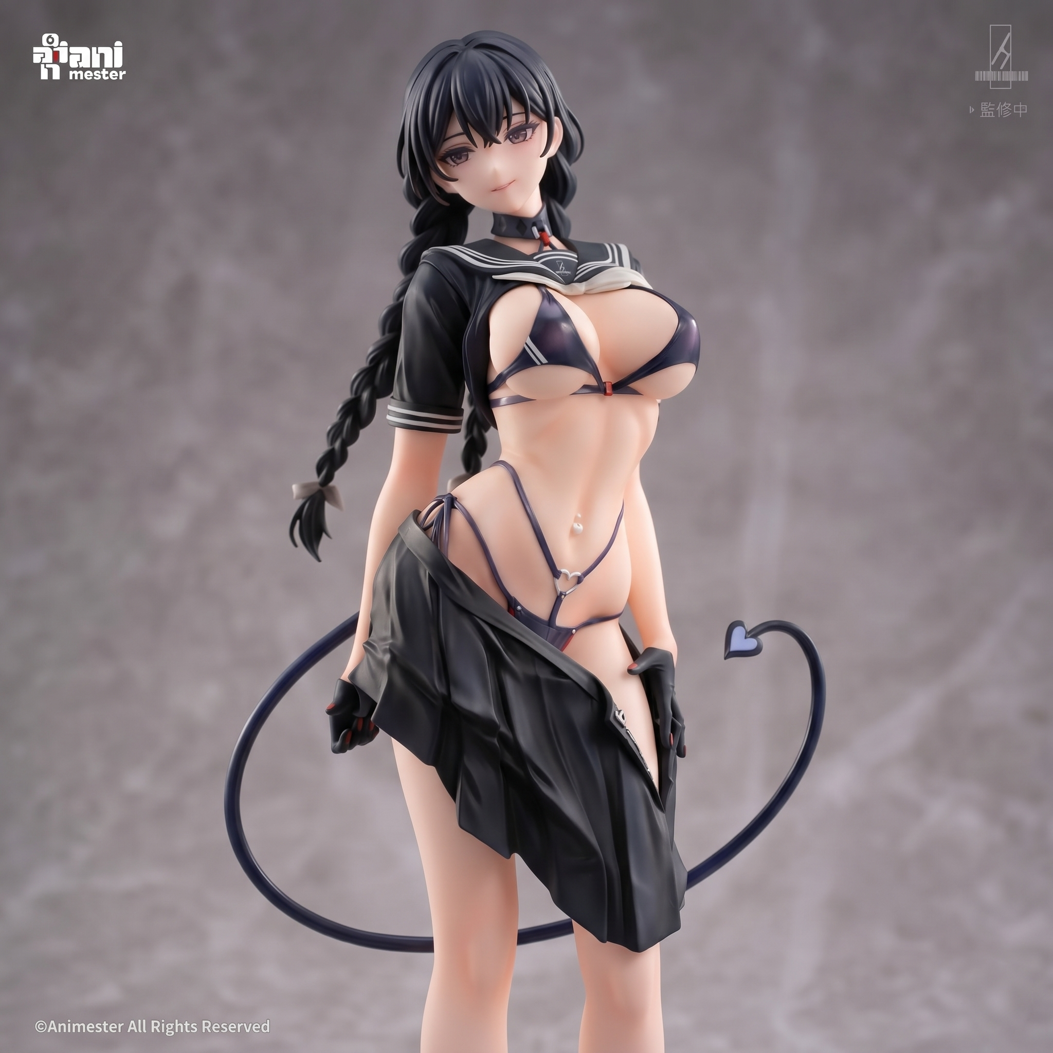 Original Character Statue 1/6 SUCCUBUS CLASS President Illustration by Ban! 30cm