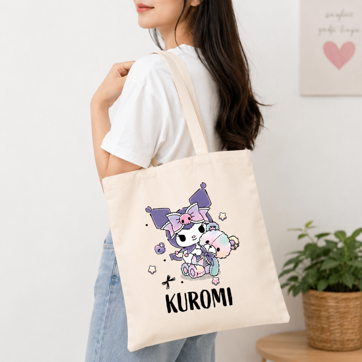 Sanrio Kuromi Shopping Tote Bag – Kawaii Dreams Edition