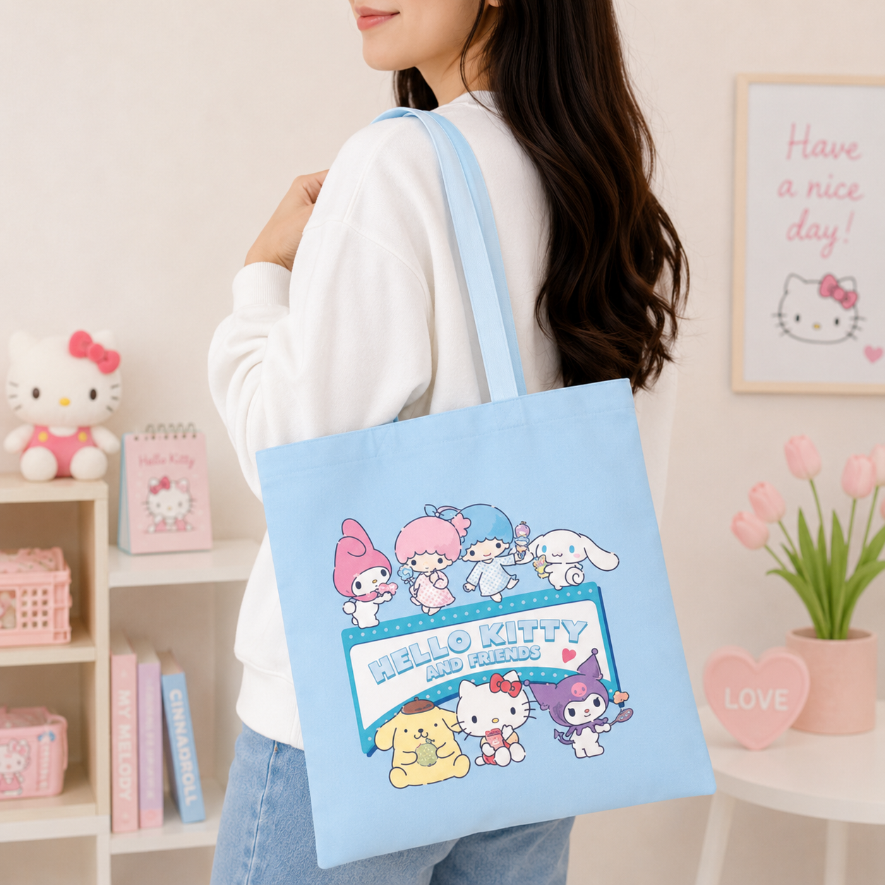 Hello Kitty and Friends Tote Bag – Sweet Friends Collection