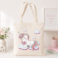 Dreamy Rainbow Unicorn Tote Bag – Cloud Kingdom Edition