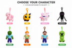 Minecraft Plush Keychain – Assorted Characters (12 cm)