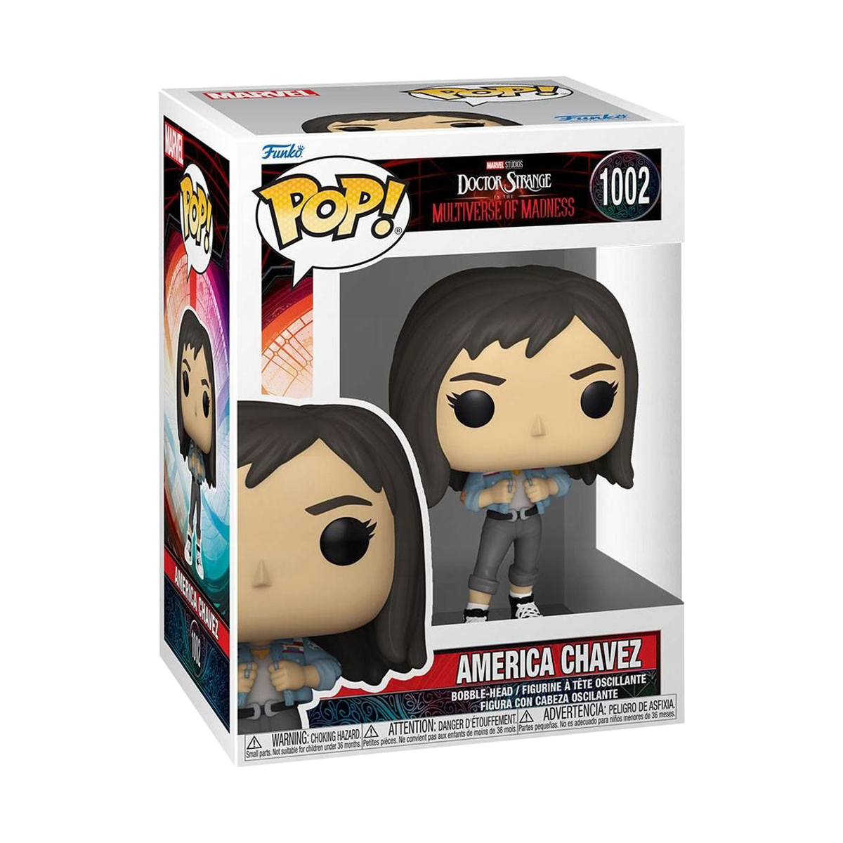 Funko Pop! Marvel: Doctor Strange Multiverse of Madness - America Chavez #1002