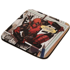 Deadpool - Coffee Mug Coaster and Keychain Gift Set