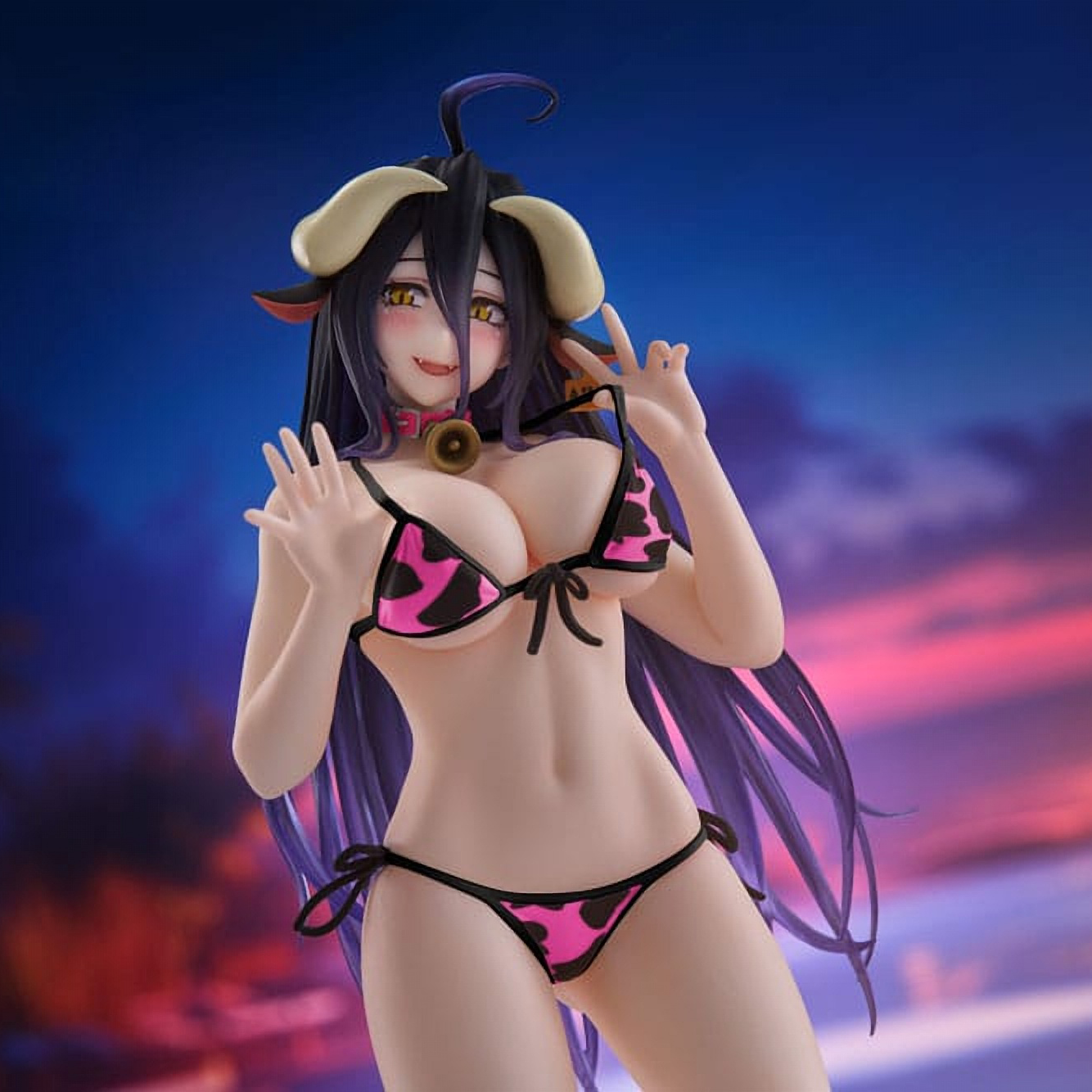 Figura Overlord - Albedo Cow-Print Swimsuit Ver - Taito