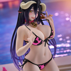 Figura Overlord - Albedo Cow-Print Swimsuit Ver - Taito