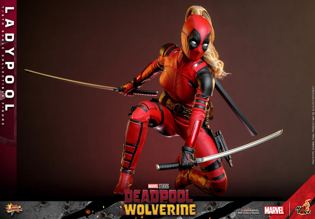 Marvel Studios Deadpool & Wolverine – Ladypool 1/6 Scale Collectible Figure by Hot Toys - 30cm