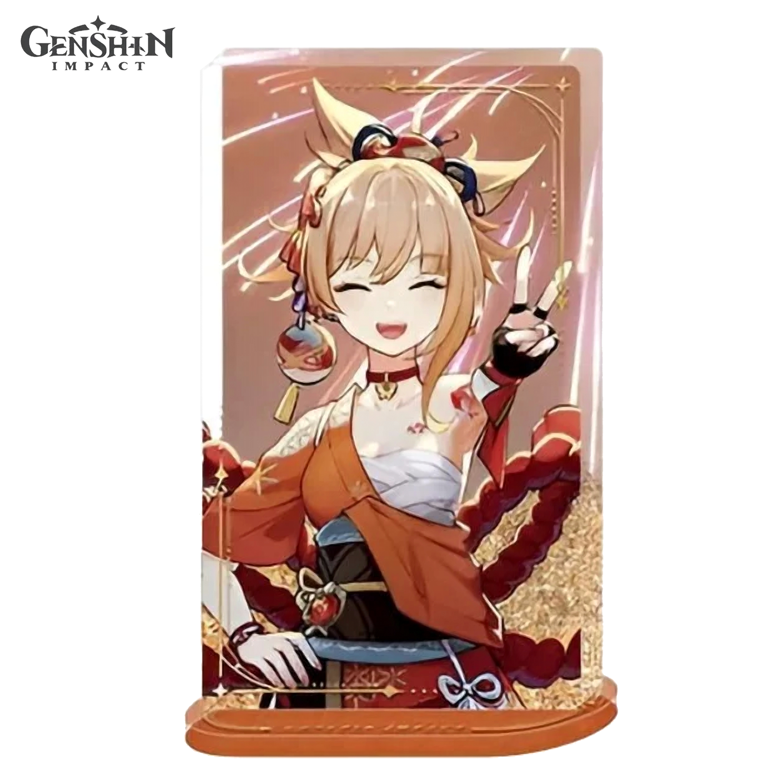 Genshin Impact Acryl Ornament with Glitter: Yoimiya 11 cm