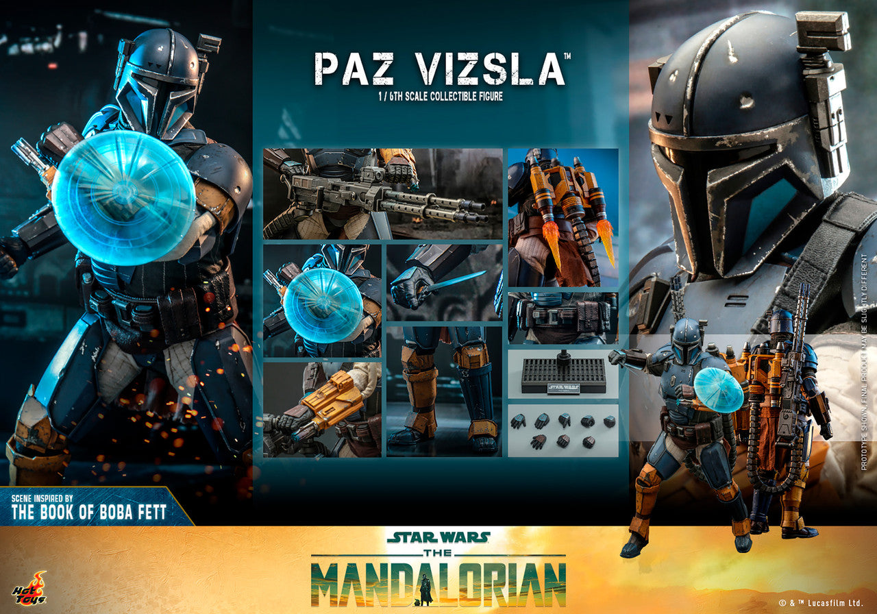 Star Wars: The Book of Boba Fett – Paz Vizsla 1/6 Scale Collectible Figure by Hot Toys