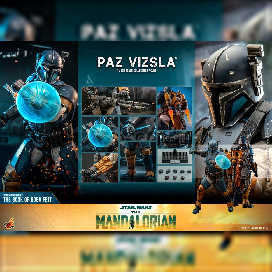 Star Wars: The Book of Boba Fett – Paz Vizsla 1/6 Scale Collectible Figure by Hot Toys