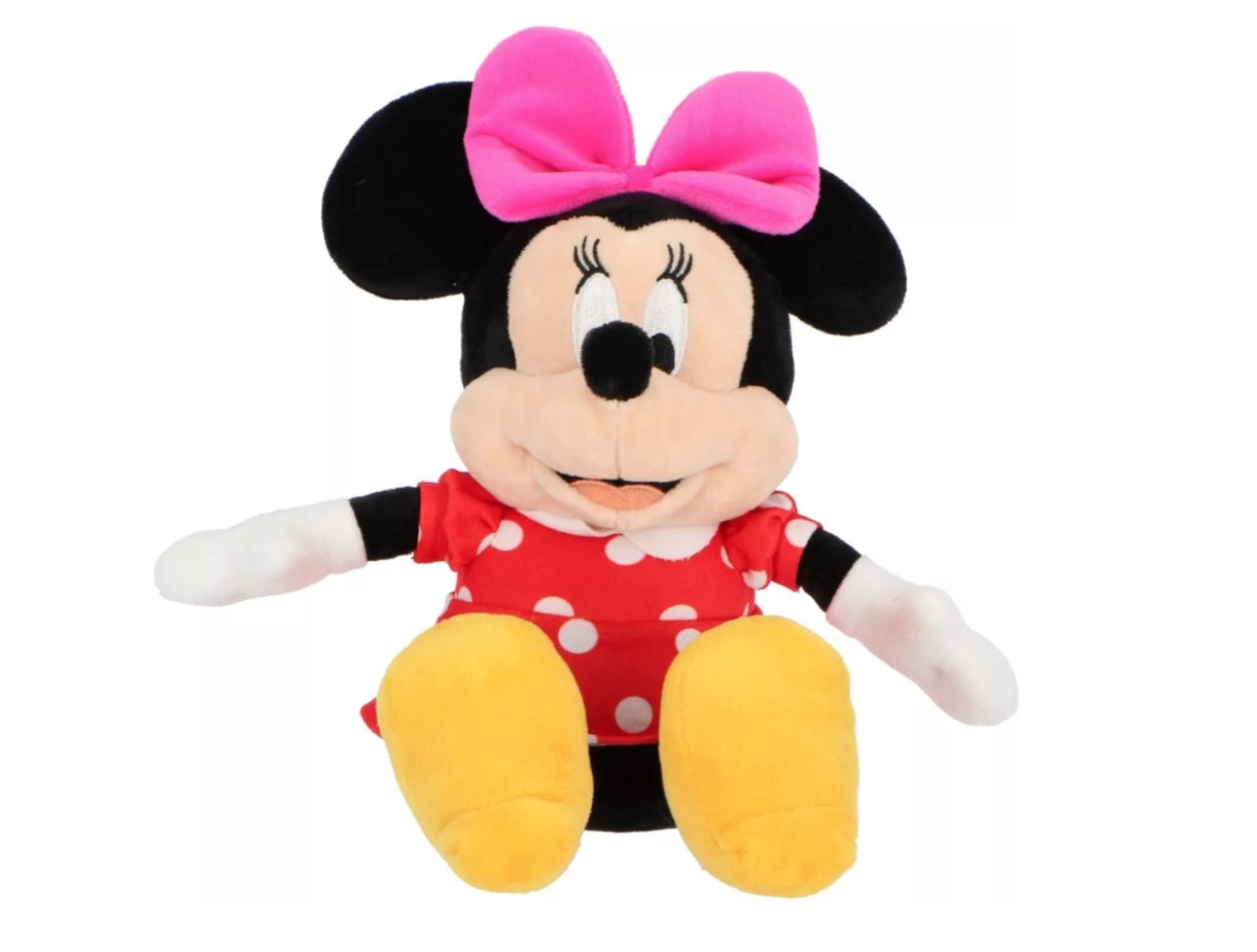 Disney Minnie Mouse Plush Coin Bank – Secret Coin Box