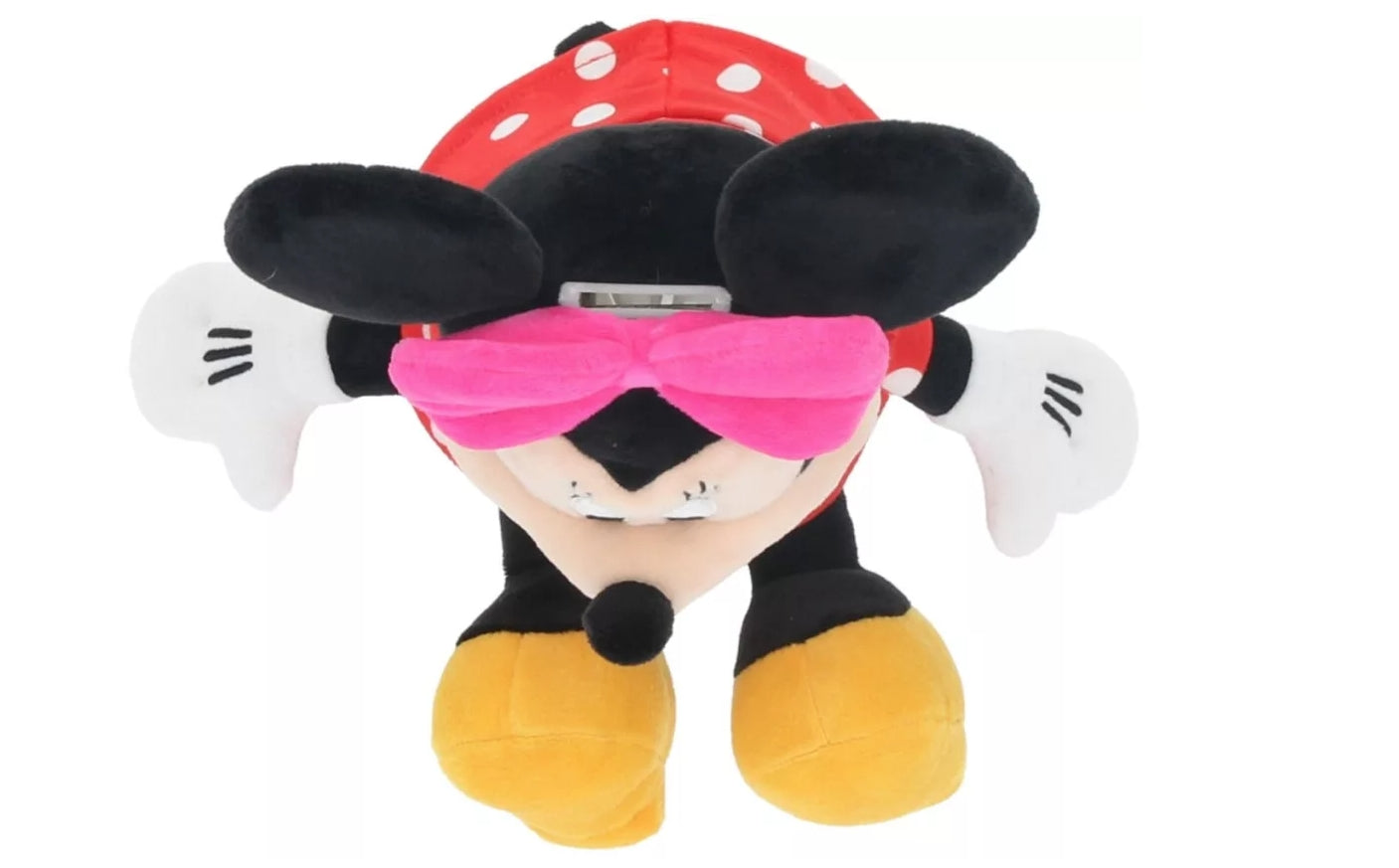 Disney Minnie Mouse Plush Coin Bank – Secret Coin Box
