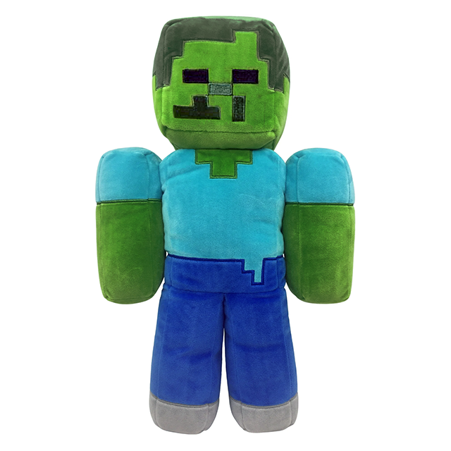 Minecraft Character Plush Collection – Steve, Alex, Creeper, Zombie & Enderman