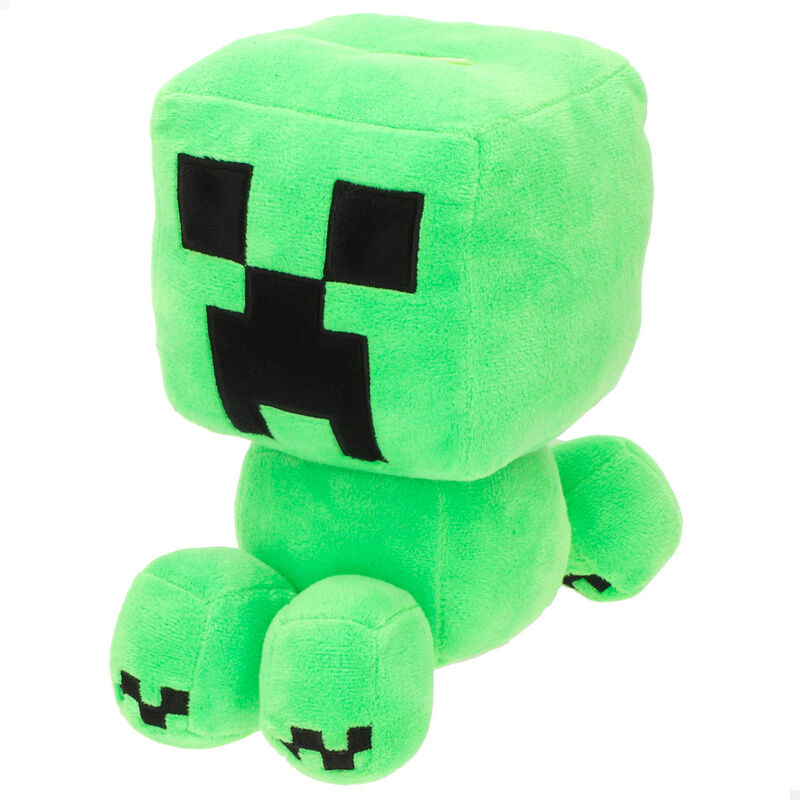Minecraft Creeper Coin Bank Plush – Secret Savings Plush